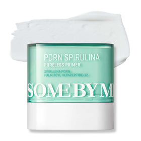 SOME BY MI PDRN Spirulina primer stick closeup shows pore-blurring texture.