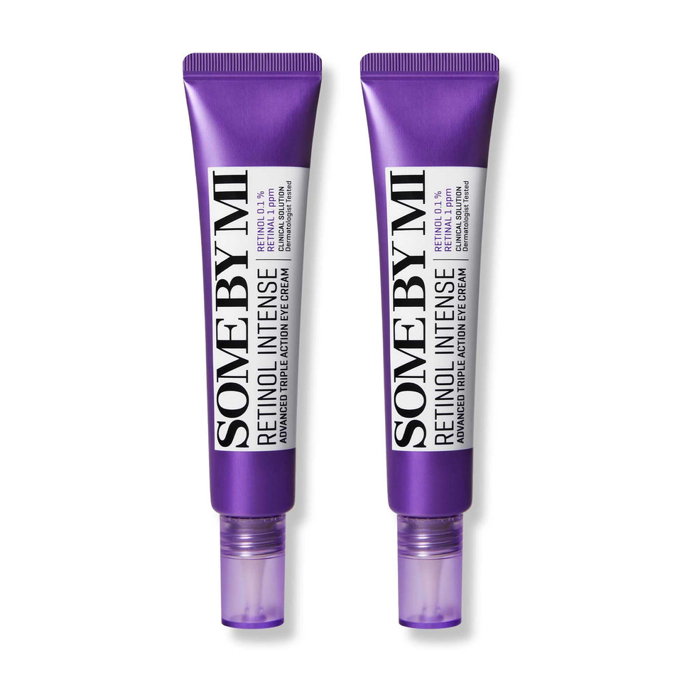 SOME BY MI Retinol Eye Cream bottle in the two-pack for under-eye care