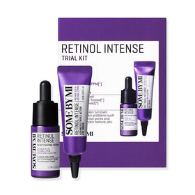 SOME BY MI Retinol Intense Trial Kit packaging for travel-friendly skincare
