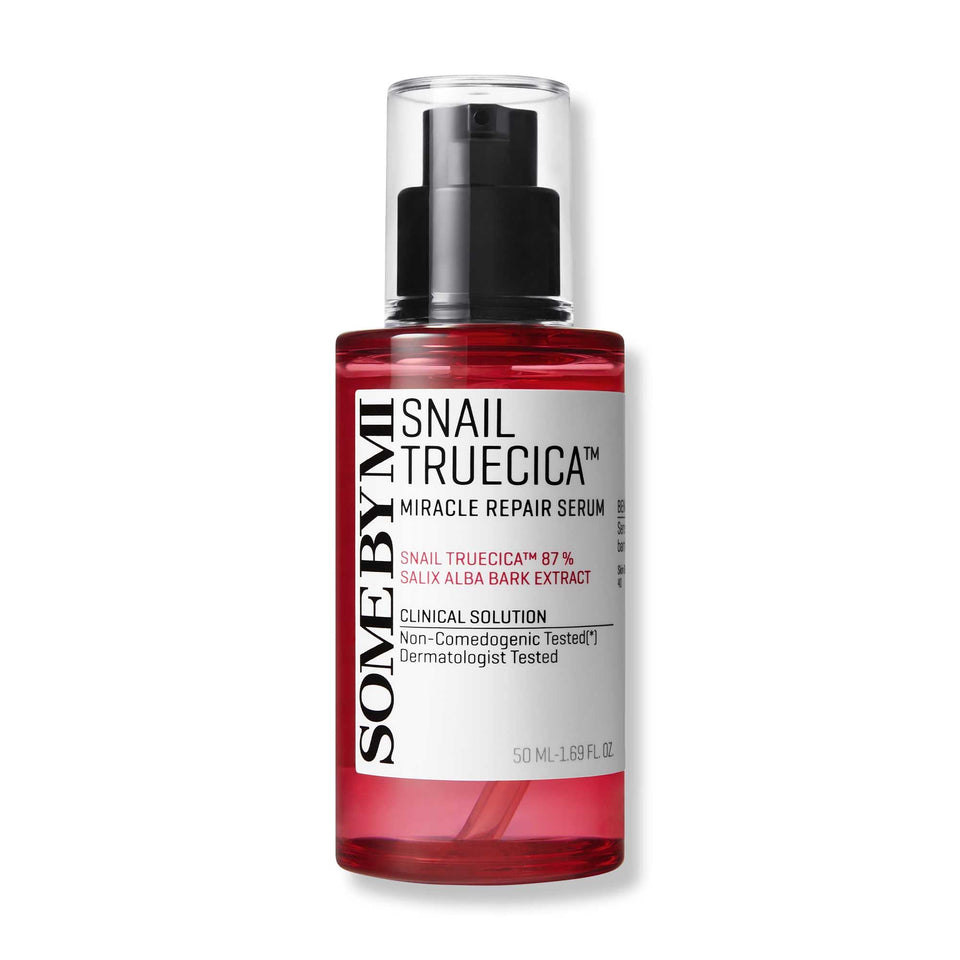 SOME BY MI Snail Trucica Serum bottle with dropper for sensitive skin.