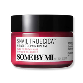 SOME BY MI Snail Truecica Miracle Repair Cream jar for sensitive skin with snail mucin