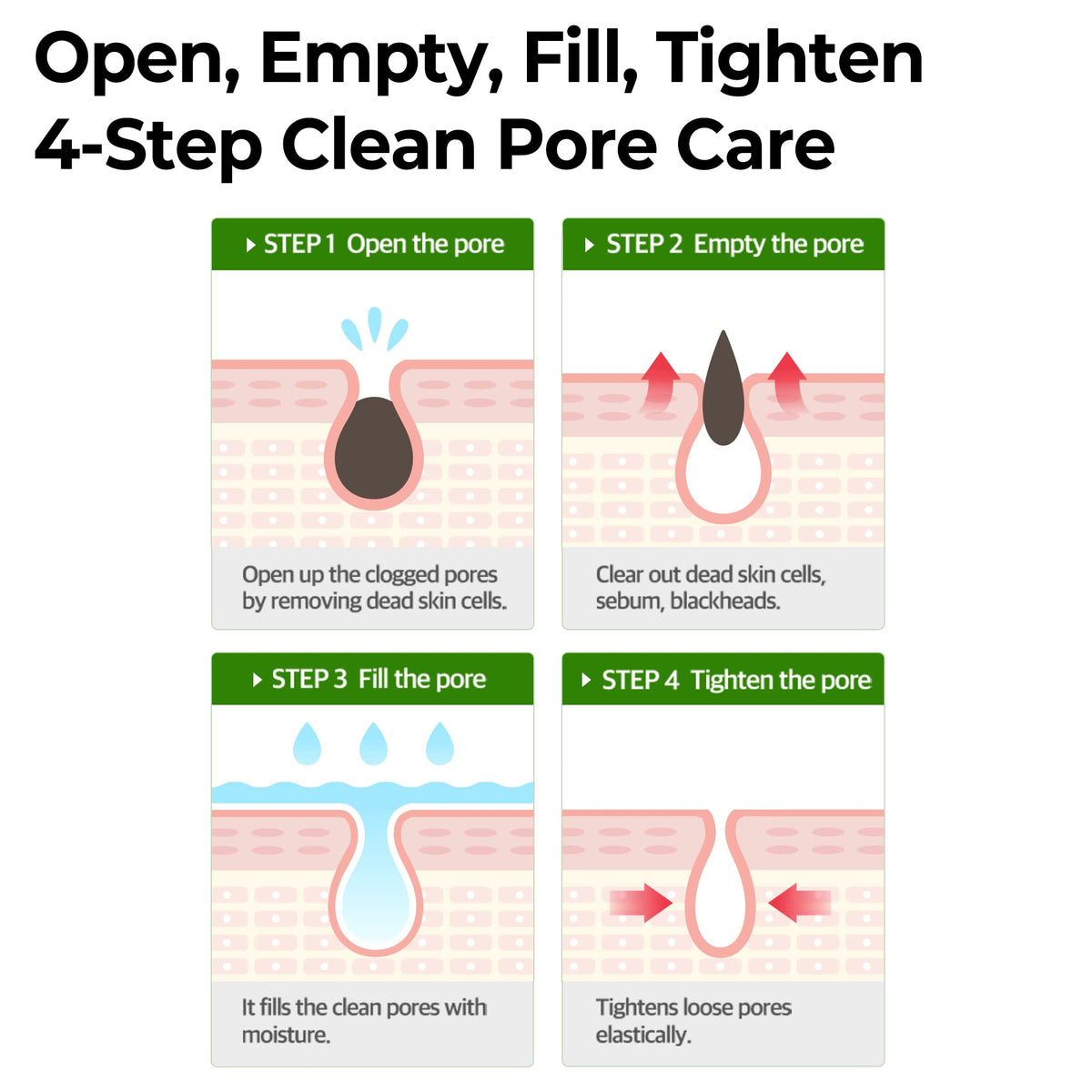 Applying SOME BY MI Super Matcha Pore Clean Clay Mask on the face for refreshed skin