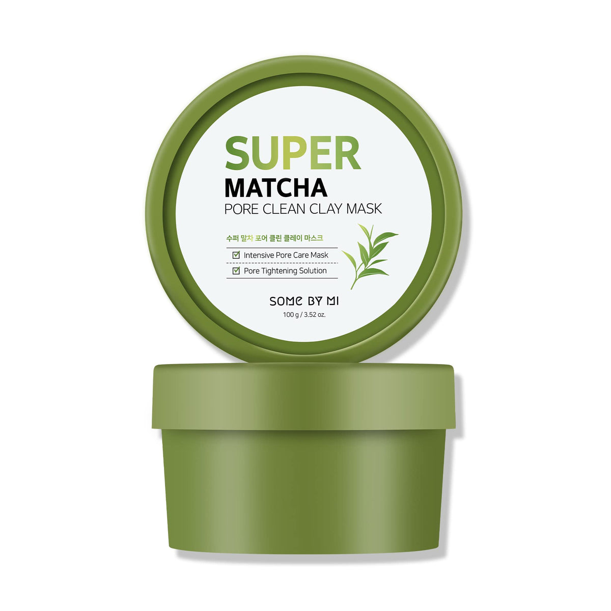 SOME BY MI Super Matcha Pore Clean Clay Mask packshot for pore care