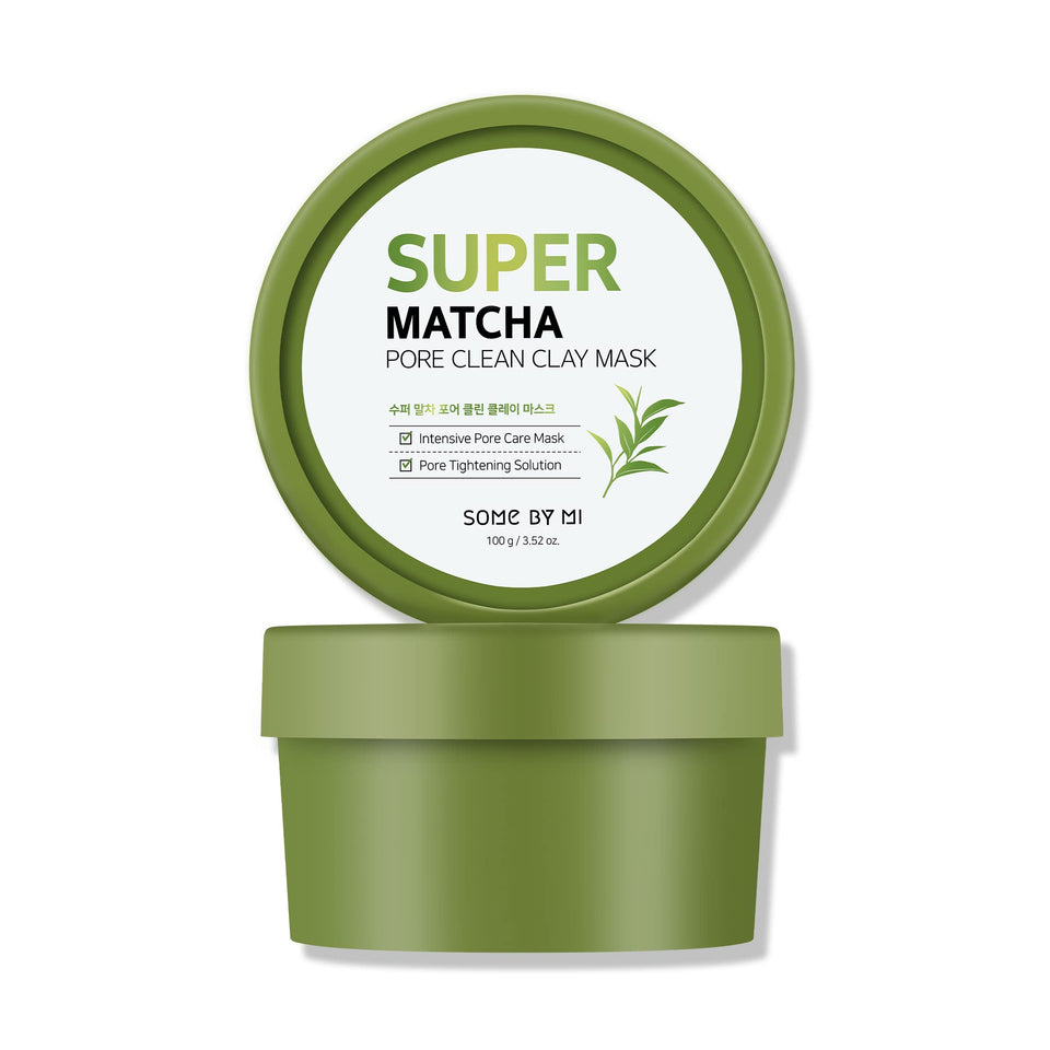 SOME BY MI Super Matcha Pore Clean Clay Mask packshot for pore care