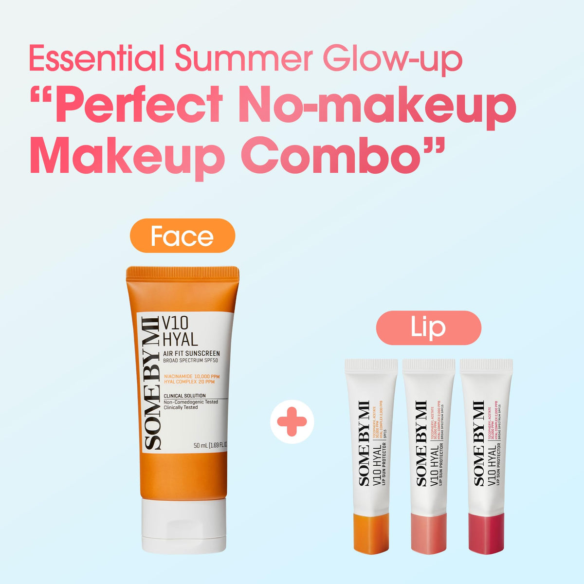 SOME BY MI V10 Hyal Lip Sun Protector Berry hydrating blend with shea butter