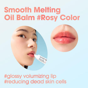 SOME BY MI V10 Hyal Lip Sun Protector Rosy protects lips from dryness.