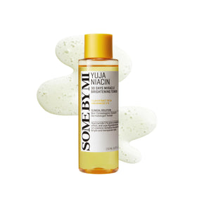 SOME BY MI Yuja Niacin Toner bottle front showing brightening formula