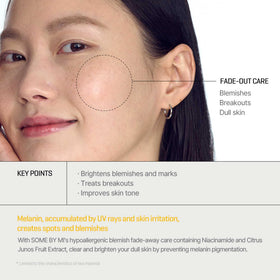 SOME BY MI Yuja Toner texture close-up highlighting watery refreshing feel