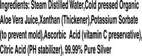 Some Jesus Things organic aloe vera gel highlights natural soothing properties.