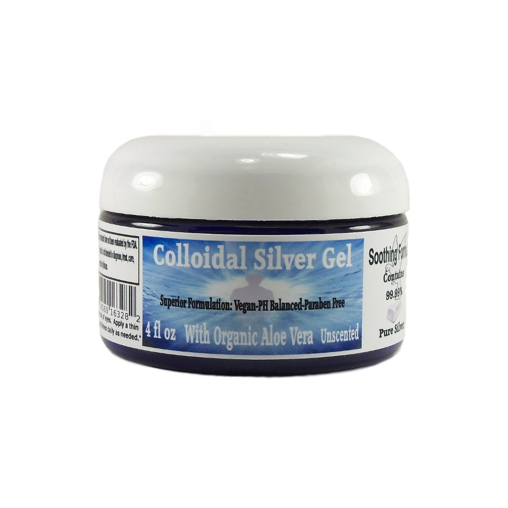 Some Jesus Things silver gel bottle demonstrates fast absorption and purity.