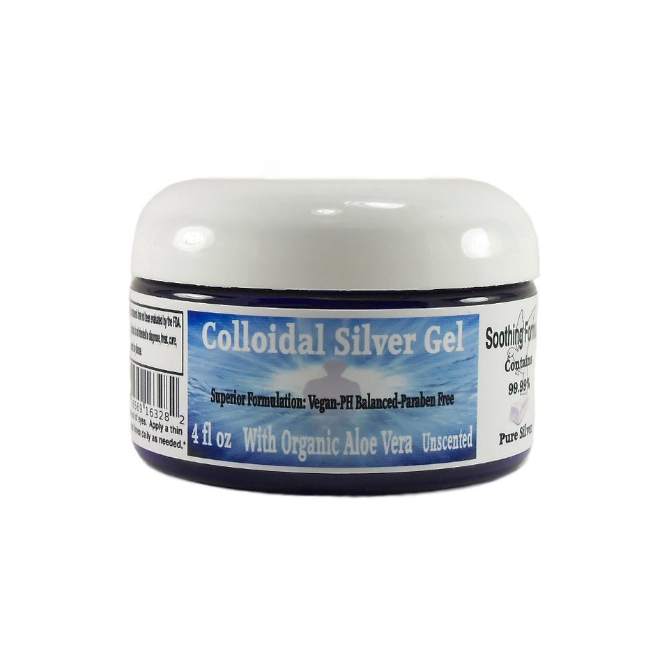 Some Jesus Things silver gel bottle demonstrates fast absorption and purity.