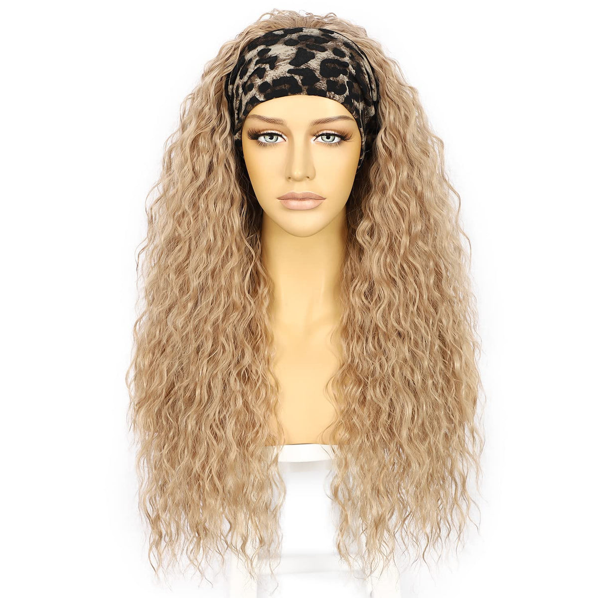 SOMIARIK headband wig with elastic fit stays comfortable all day