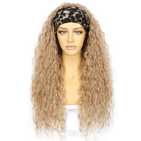 SOMIARIK headband wig with elastic fit stays comfortable all day