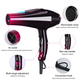 SOMOYA 3500W hair dryer delivering fast drying power.