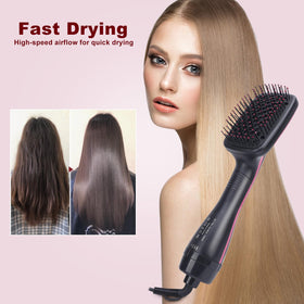 Sonew wide paddle brush delivers even heat for faster blowouts.