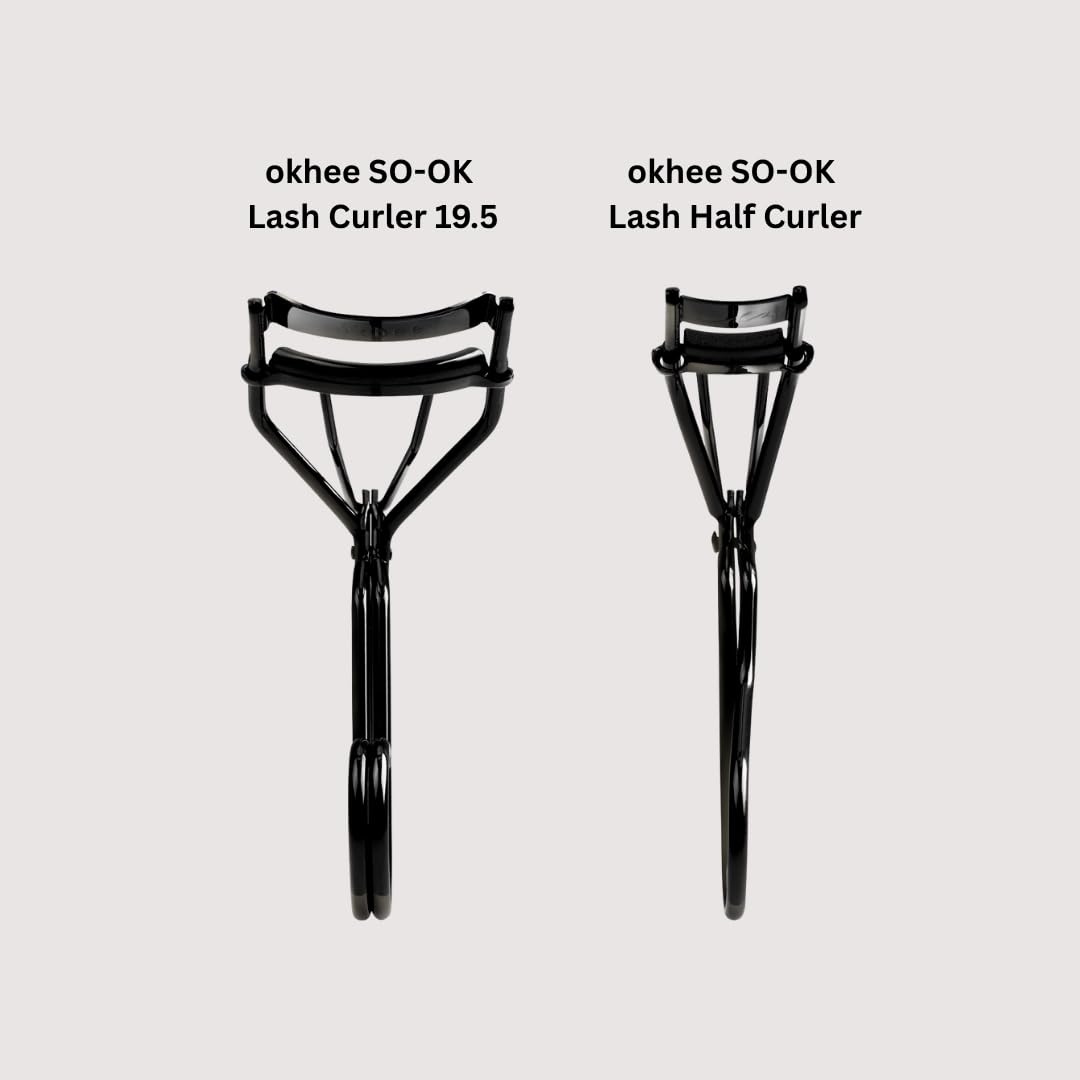 Soo Ador Okhee Lash Half Curler durable carbon steel ensures lasting performance