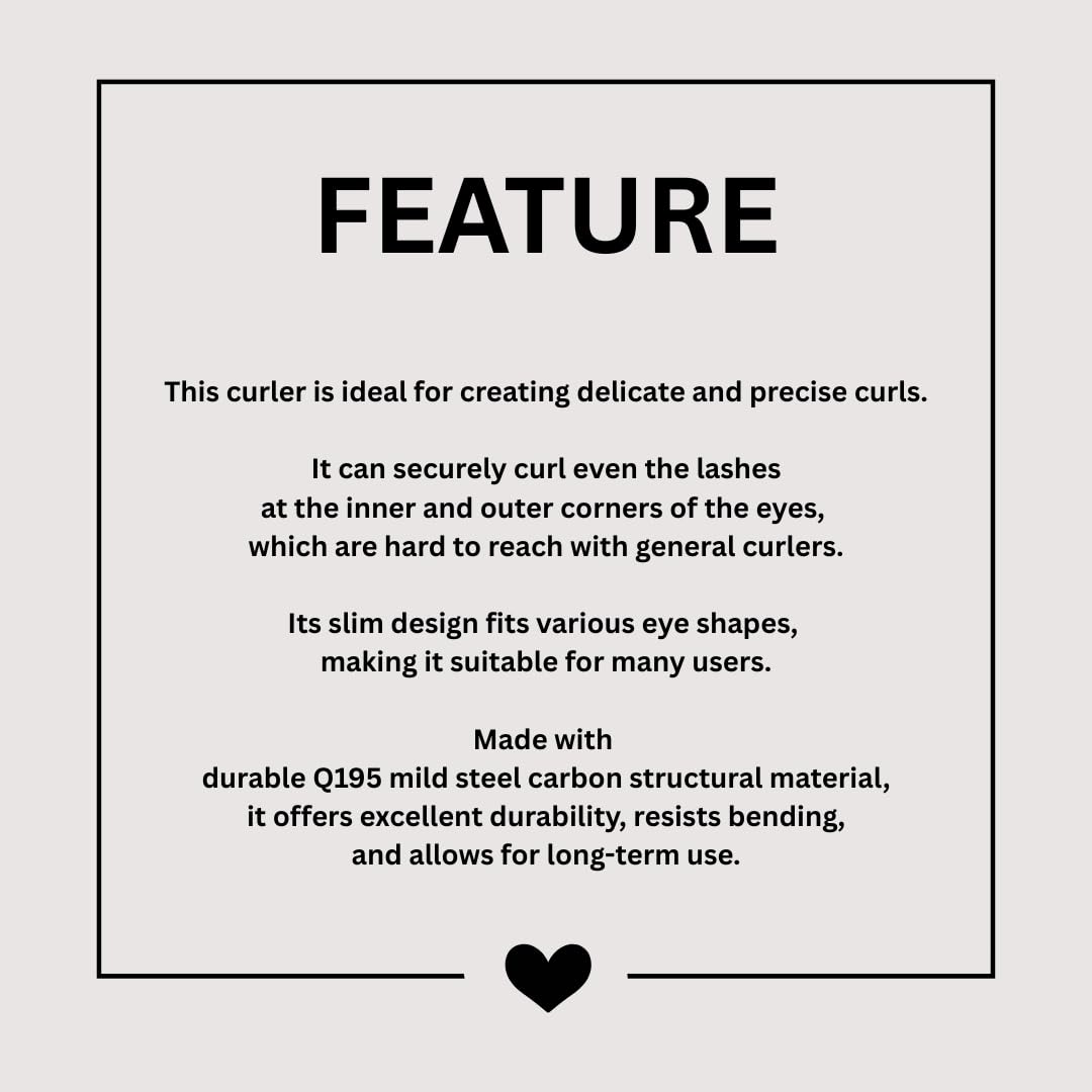 Soo Ador Okhee Lash Half Curler silicone pad provides smooth curling