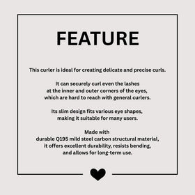 Soo Ador Okhee Lash Half Curler silicone pad provides smooth curling