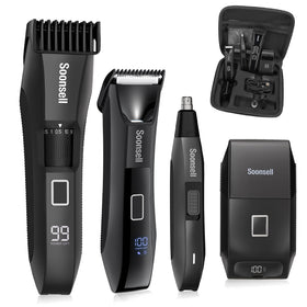 Soonsell Manscape Beard Trimmer with zoom wheel enabling precise length control up to 10 mm