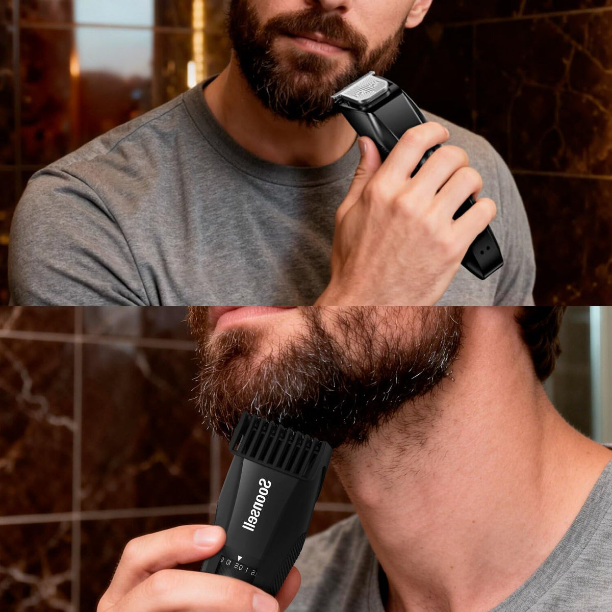 Soonsell Manscape nose and ear trimmer for discreet grooming on the go.