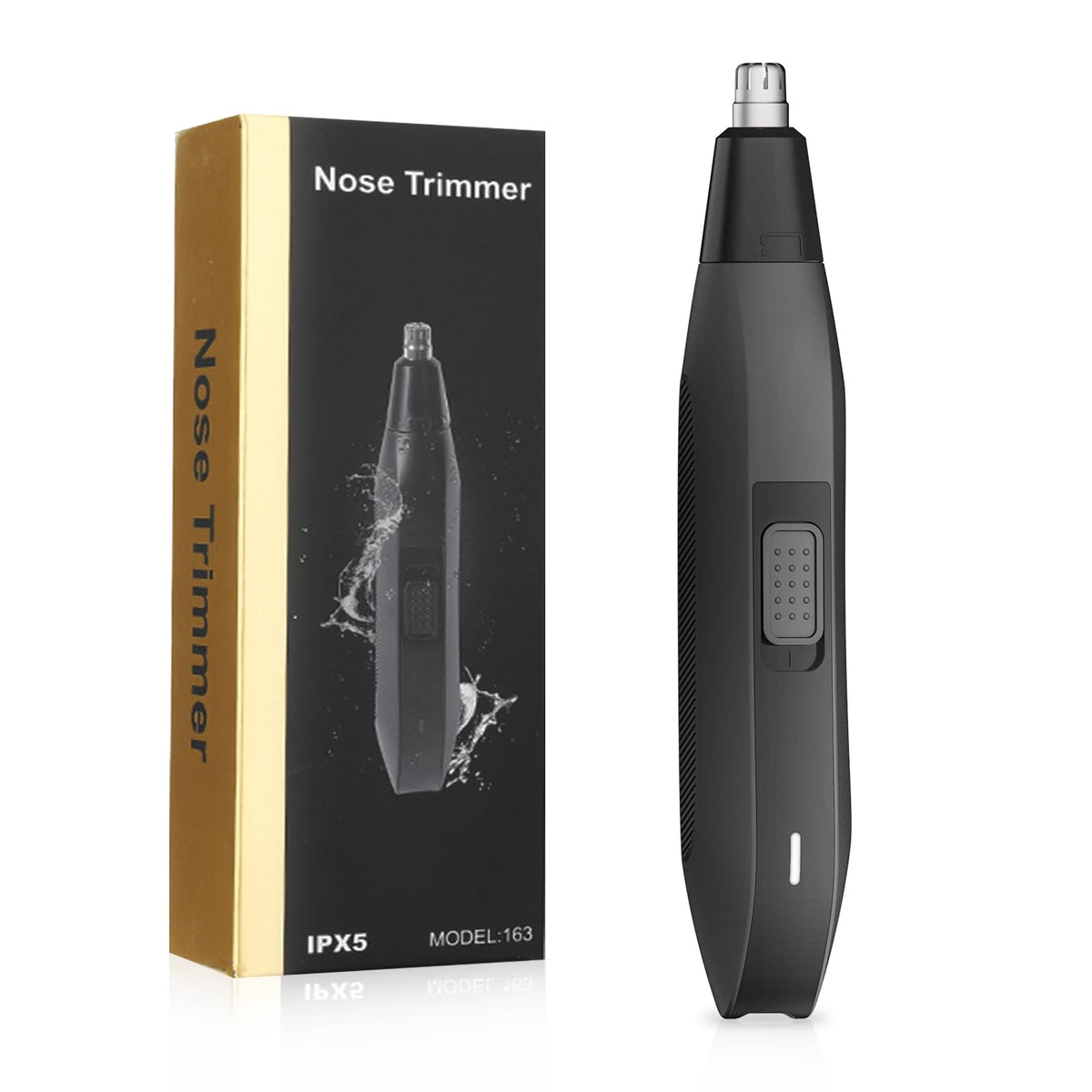 Soonsell mens nose hair trimmer compact design for discreet, portable grooming.