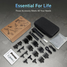 Soonsell travel-friendly cordless kit ideal for on-the-go grooming.