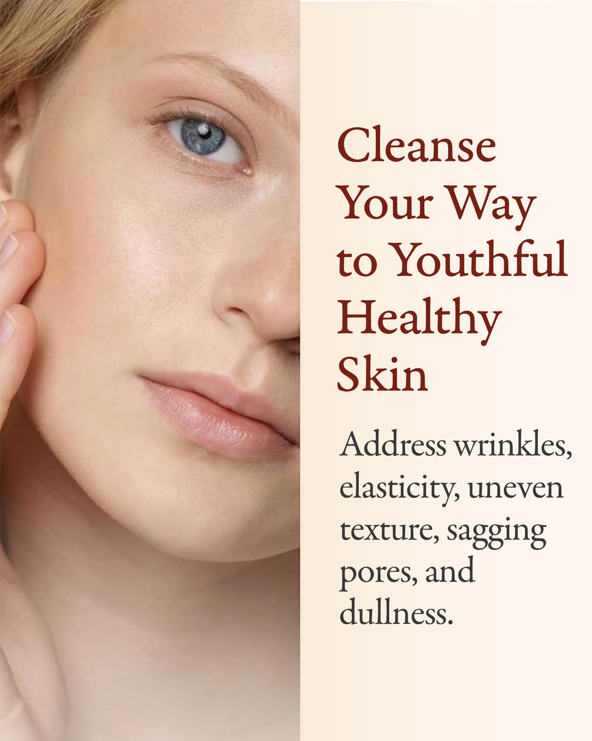 Sooryehan Bon Cleansing Foam rinse reveals refreshed, smooth skin.