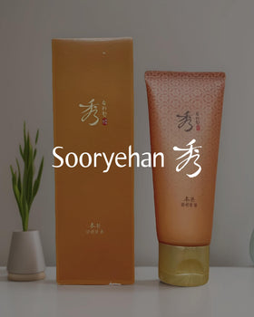 Sooryehan Bon Cleansing Foam suitable for morning and evening routines.