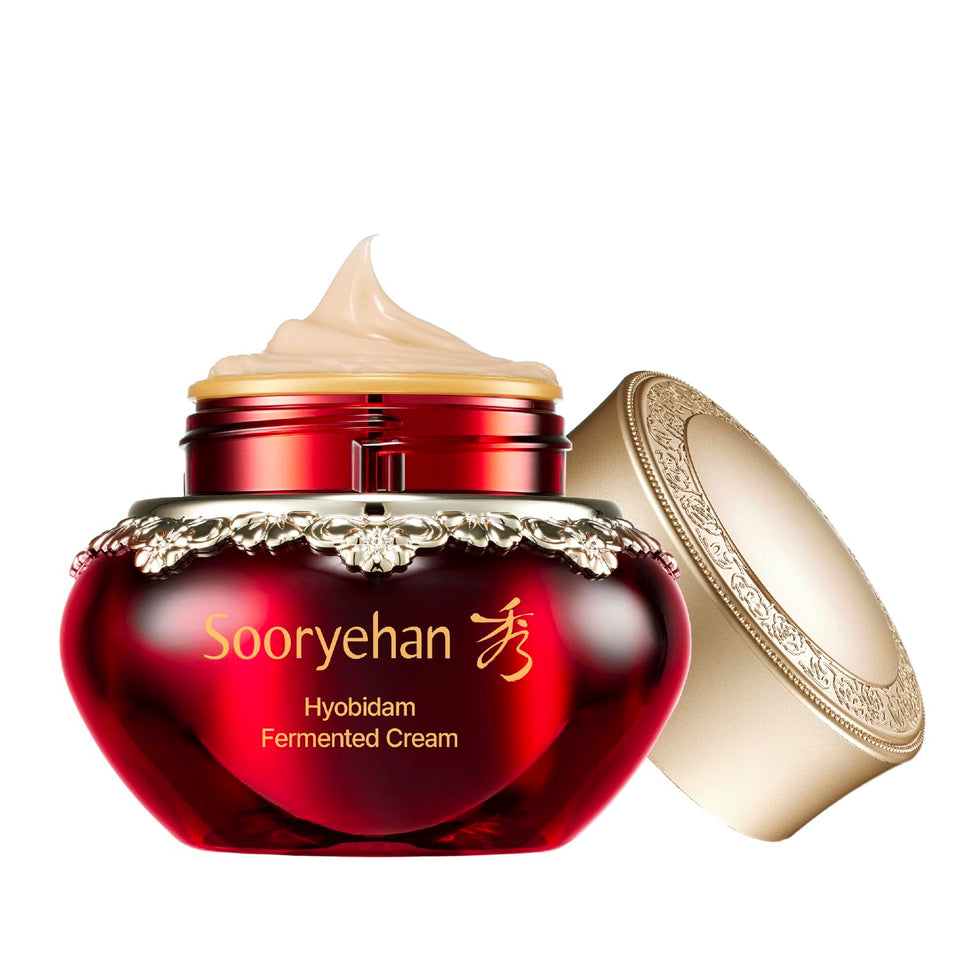 Sooryehan Hyobidam Fermented Cream jar with luxurious texture for radiant skin