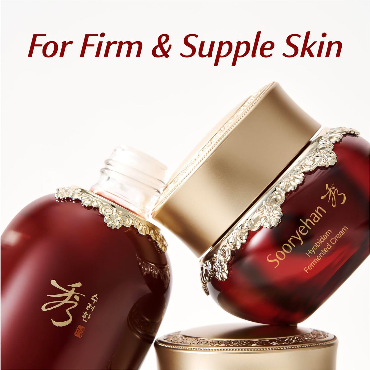 Sooryehan Hyobidam Fermented Cream with snow fungus for deep hydration