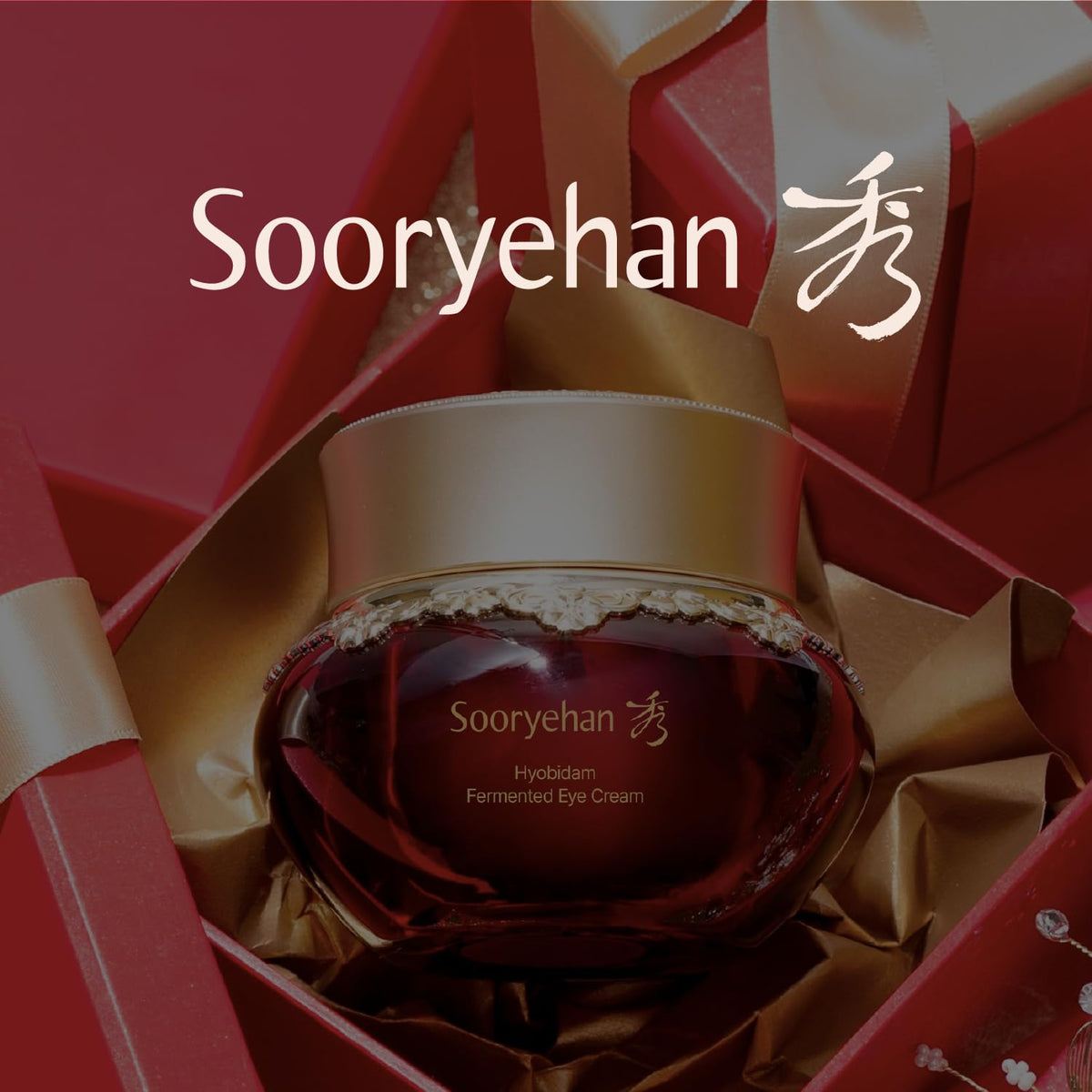 Packaging visuals highlight premium eye care packaging by Sooryehan.
