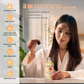 Soothing House Cuticle Oil nourishes nails and hands.