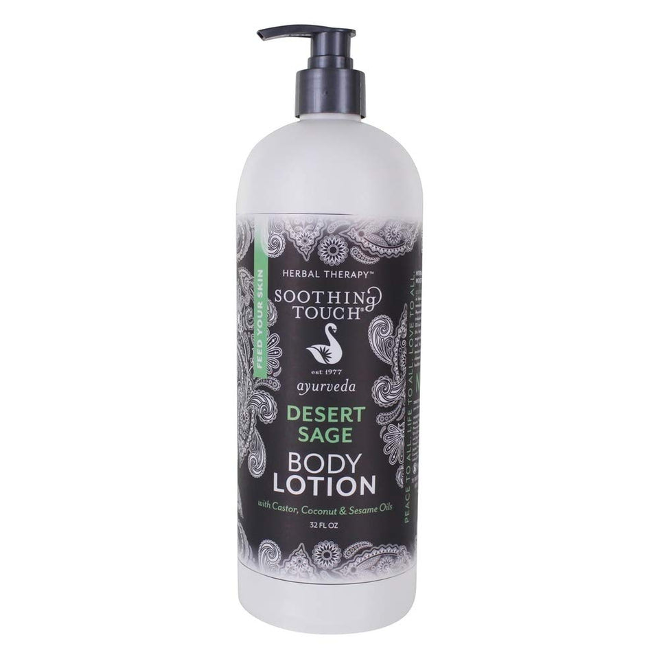 Soothing Touch Desert Sage bottle for all-over body hydration