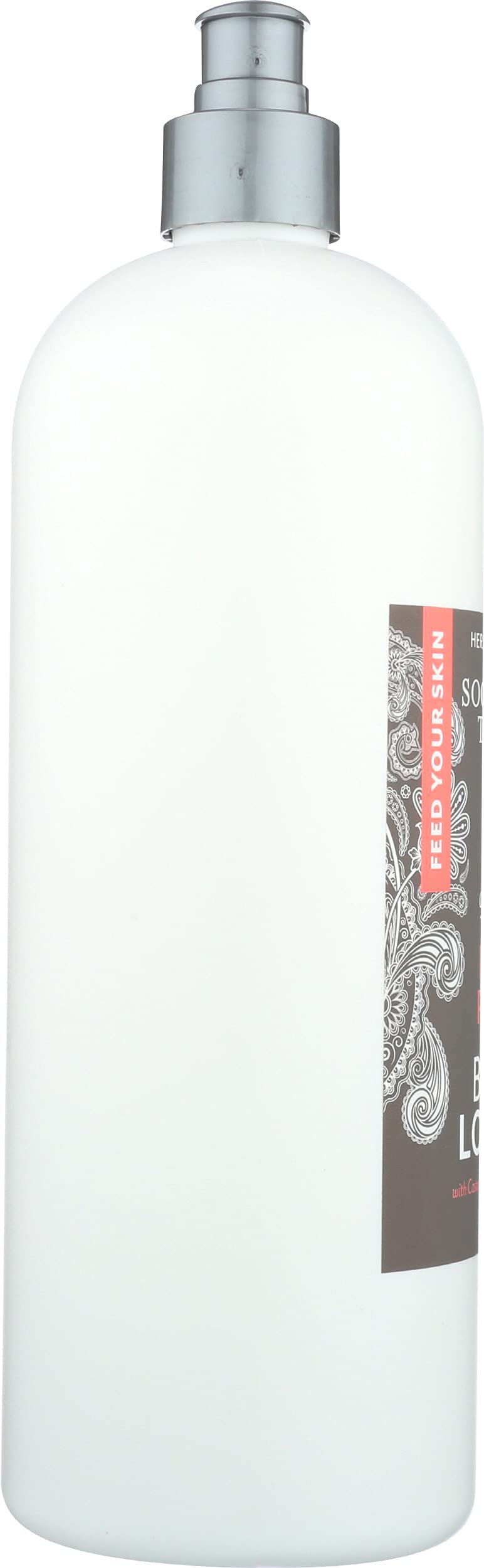 Hands applying Soothing Touch lotion to nourish dry skin.