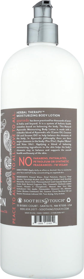 Soft skin after using Soothing Touch Rose Petal Lotion.