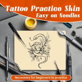 Soposuky 3mm thickness practice skin mimics real skin for depth practice