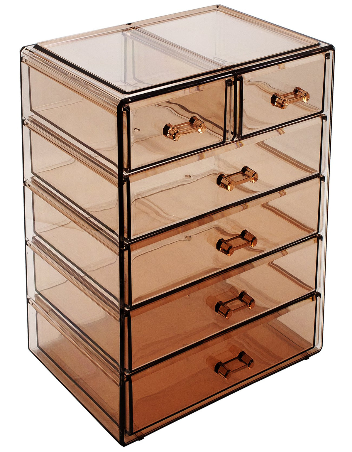 Sorbus countertop display enhances any makeup area with practical organization.