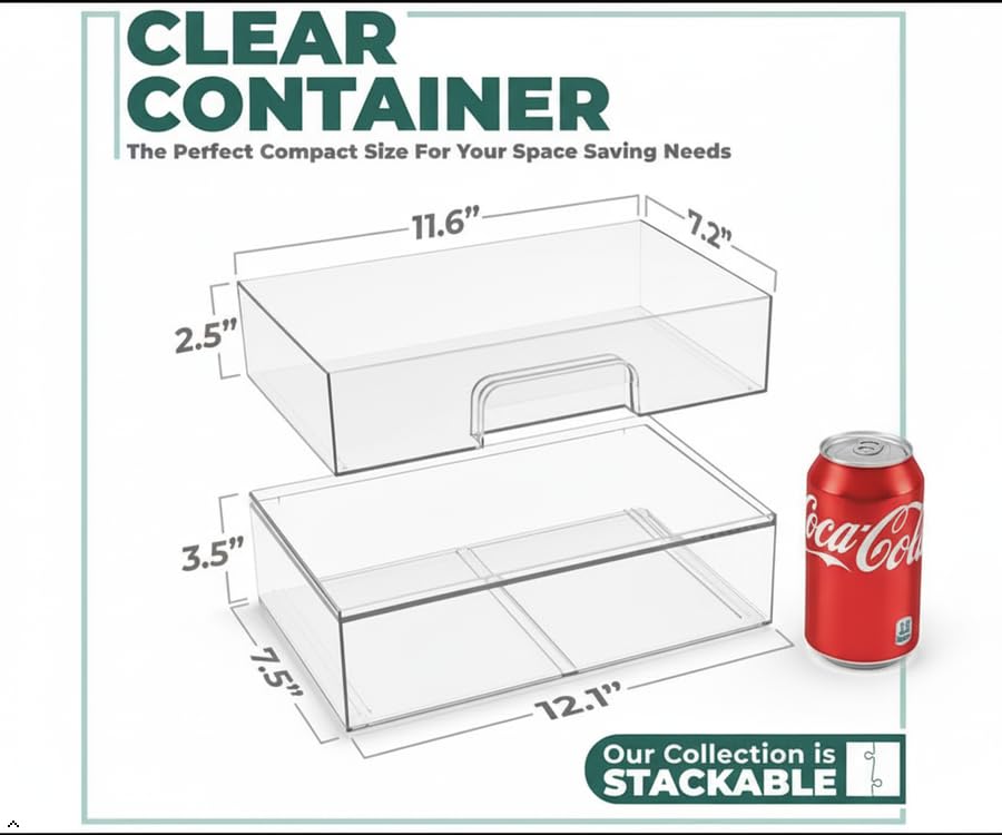 Sorbus stackable bathroom organizer saves counter space with vertical storage