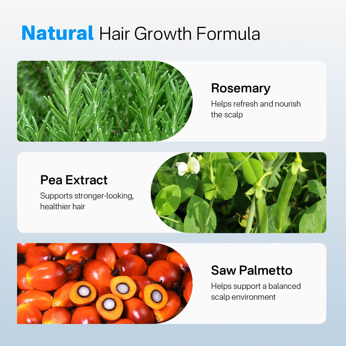 SORNBEO clear serum droplets on scalp