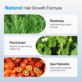 SORNBEO clear serum droplets on scalp