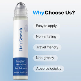 Travel-friendly 0.84 fl oz bottle on vanity