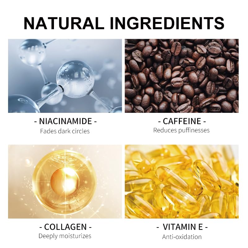 SORYA caffeine eye cream with niacinamide and peptides.