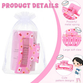 Sosation non-slip banana clip provides a strong grip for all hair types