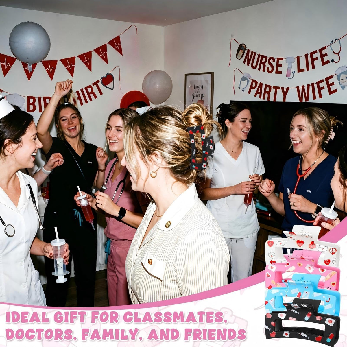 Sosation organza bag and card set elevates gift presentation for nurses