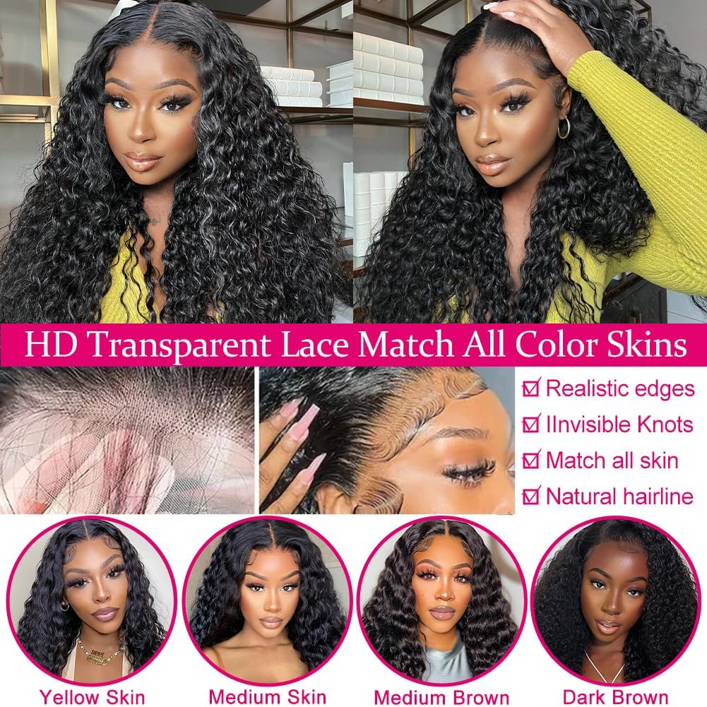 SOSATISFY baby hair pre-plucked wig for natural framing and quick styling