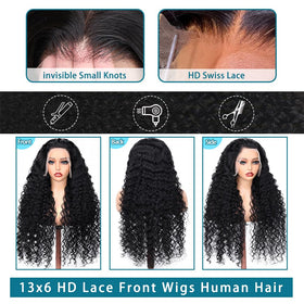 SOSATISFY Brazilian virgin hair wig with natural color and versatile styling