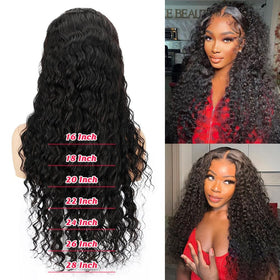 SOSATISFY natural black deep wave for versatile updos and heat styling
