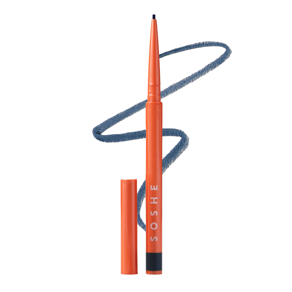 SOSHE Waterproof Precision Eyeliner tip closeup showing micro 1.5mm precision for clean lines
