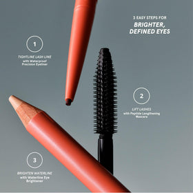 SOSHE Waterline Eye Brightener on the bottom waterline for an open-eyed effect