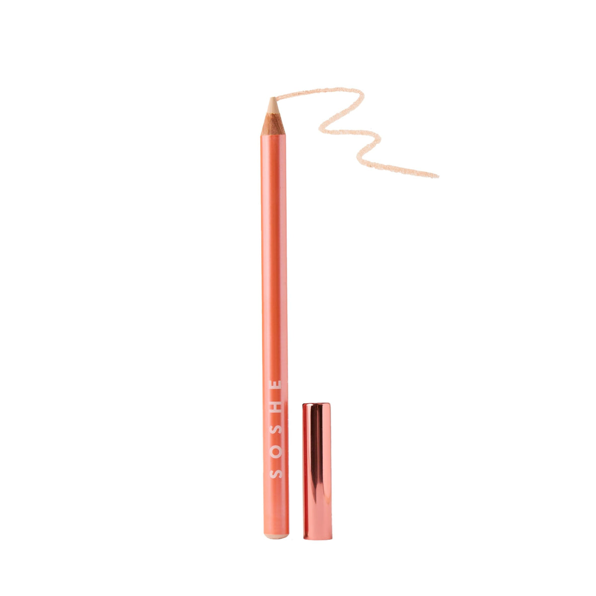 SOSHE Waterline Eye Brightener Cashmere close-up for a refreshed, awake look